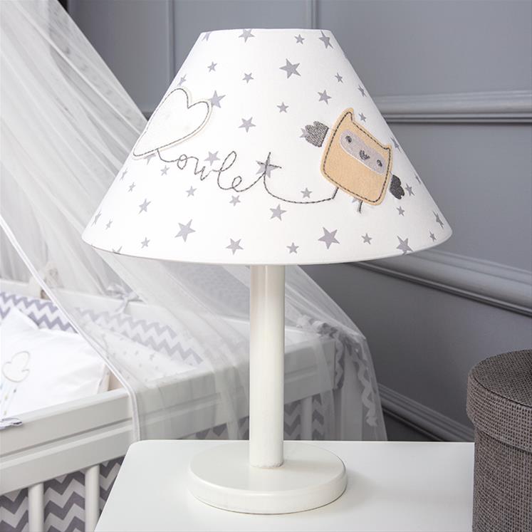Table Lamp - Owlet - Grey
