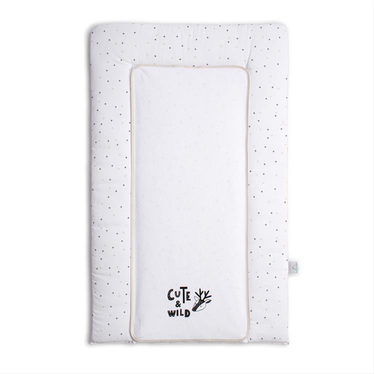Changing Matress - Cute & Wild- Beige - 50x80 cm 