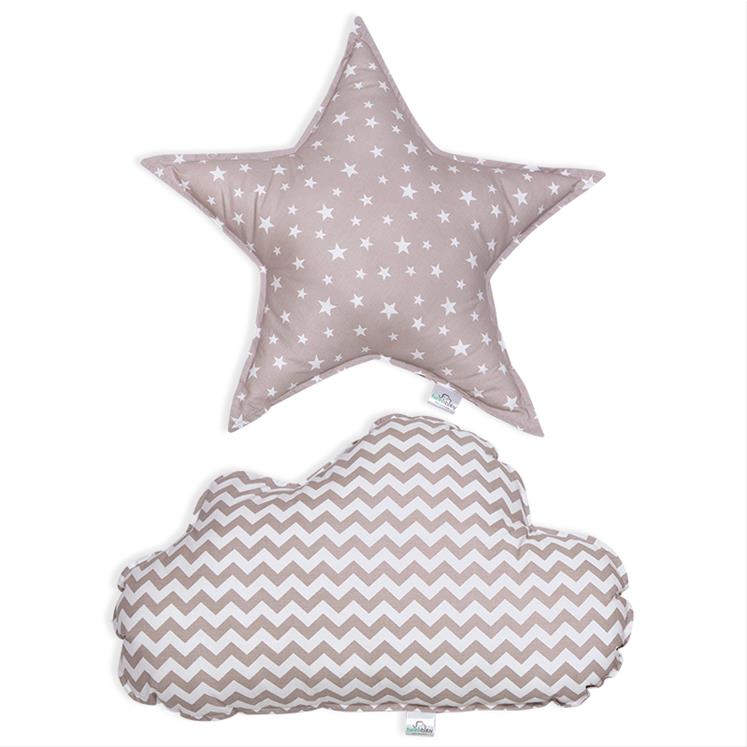 Decorative Pillow Set - Taupe - Brown