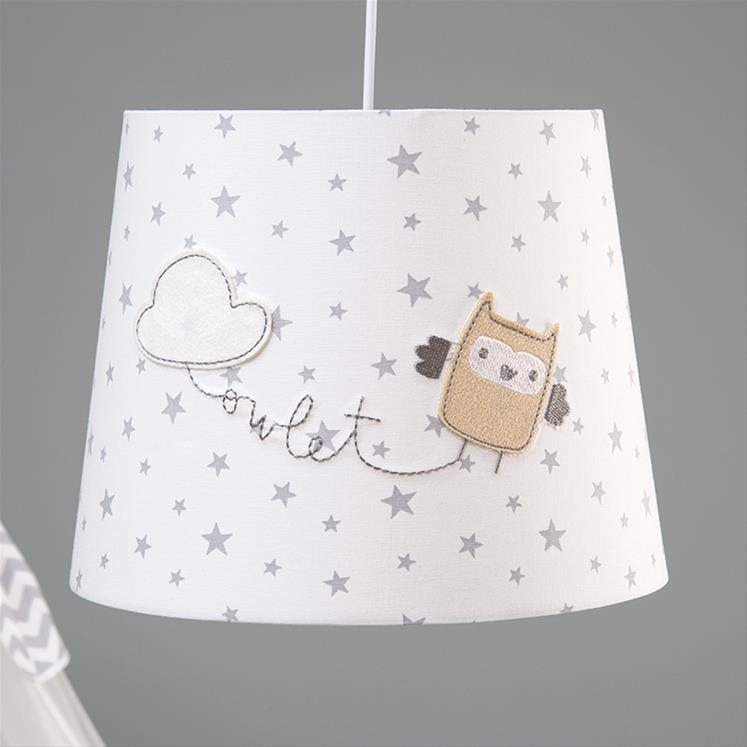 Ceiling Lamp - Owlet - Grey