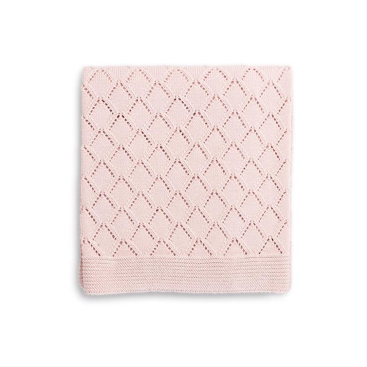 Knitted Blanket - Punto - 75*110 - Pink