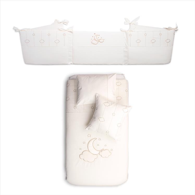 Bedding Set - Luna Elegant - Ecru - 70/80 cm