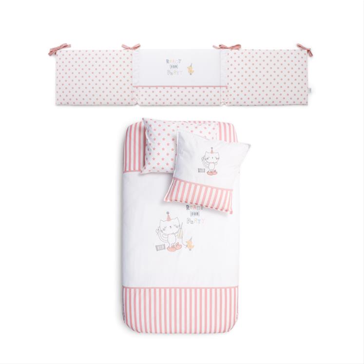 Bedding Set - VIP - Pink -  60/70 cm