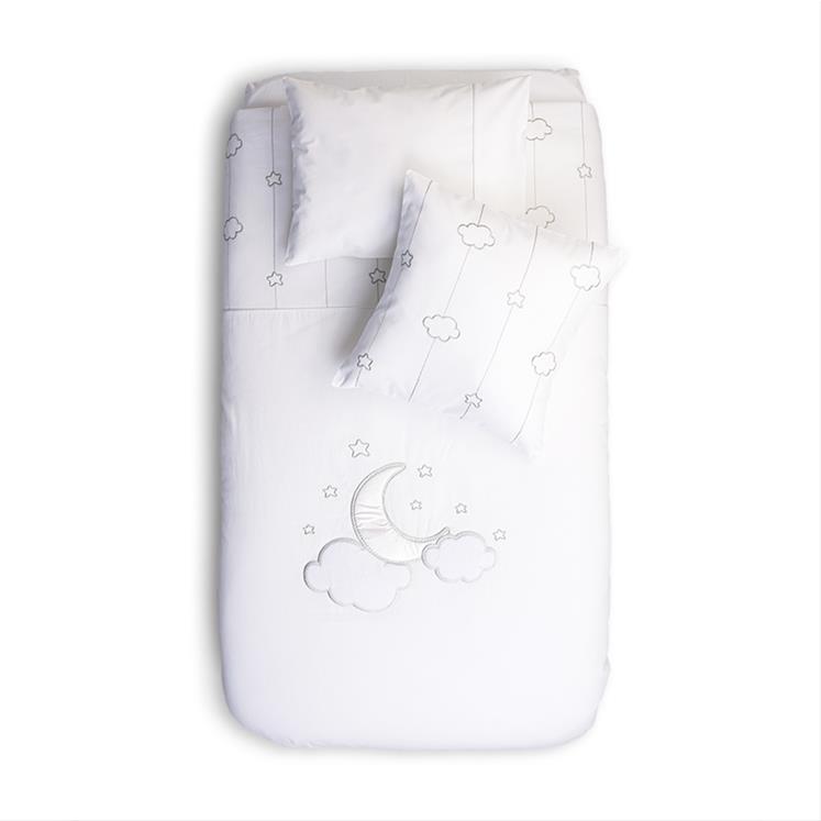 Quilt Set - Luna Chic - White