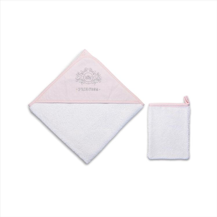 Havlu - Princess - Pembe - 90x90