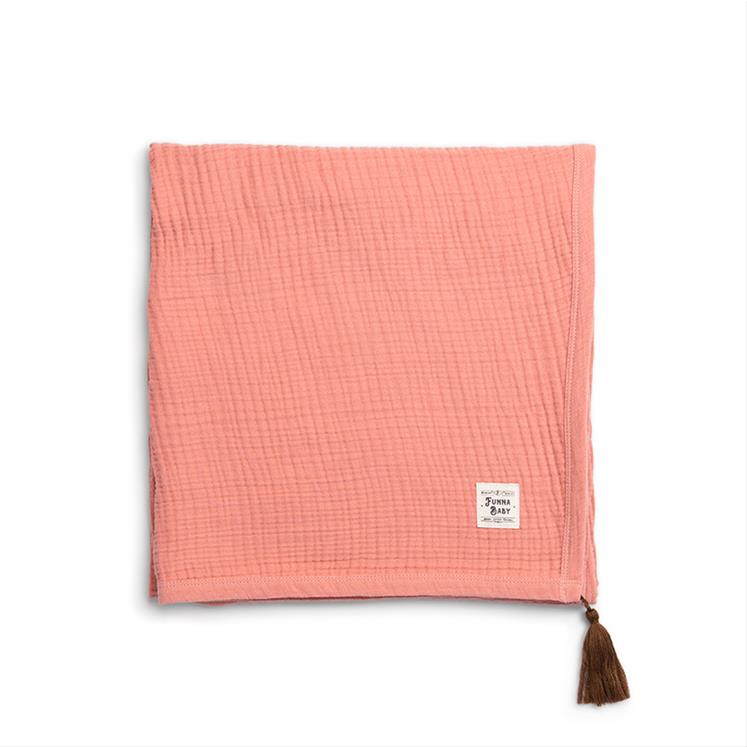 Muslin Battaniye - Coral - Yavruağızı - 120 x 120 Cm