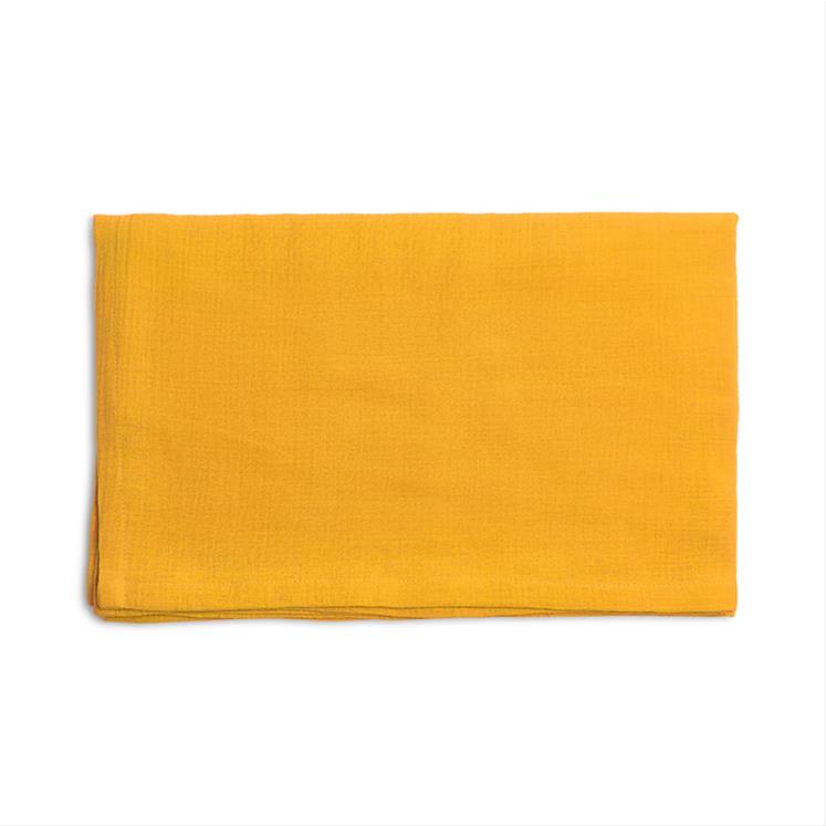 Muslin Düz Çarşaf - Marigold - Hardal - 70 x 140 Cm
