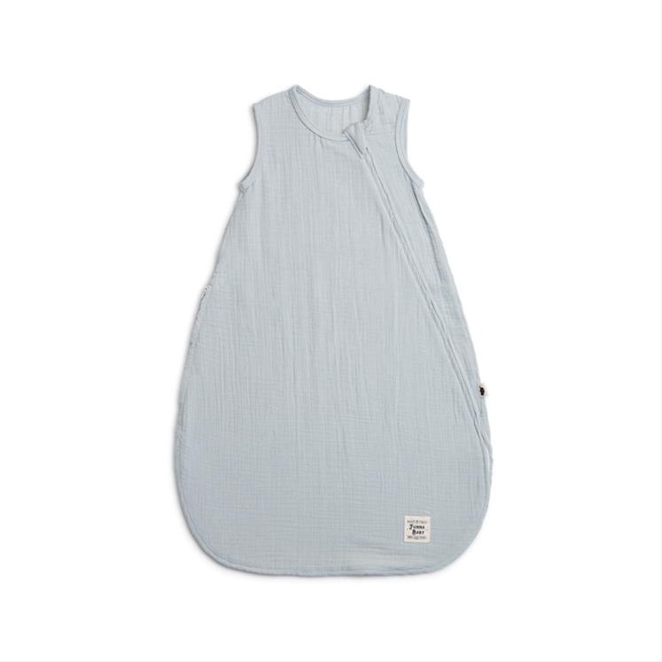 Muslin Uyku Tulumu - Kolsuz - Dove - Gri - 90 Cm