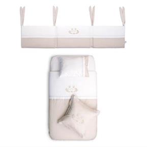 Bedding Set - Bunny - Beige -  60/70 cm