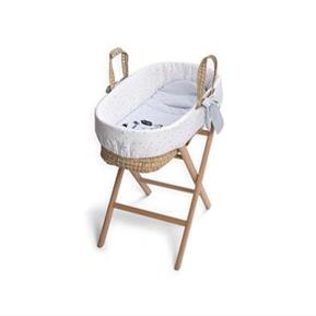 Moses Basket Set - Dino - Blue
