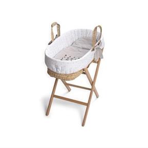 Moses Basket Set - Story - Grey