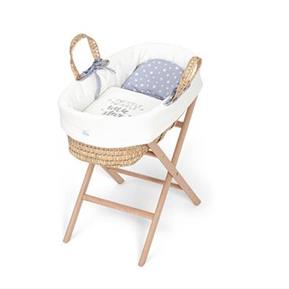 Moses Basket Set - Paloma - Grey