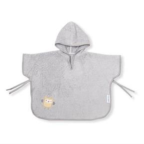 Poncho - Owlet- Grey