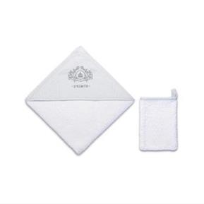 Hooded Towel / 90x90 cm - Prince- Blue- 90x90 Cm