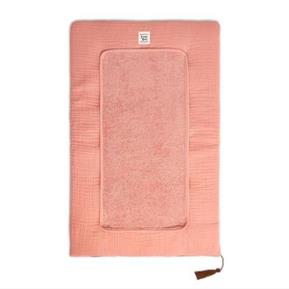 Muslin Changing Matress - Coral - 50 x80 cm