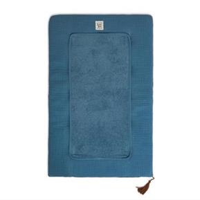 Muslin Changing Matress - Province - Dark Blue -50 x80 cm