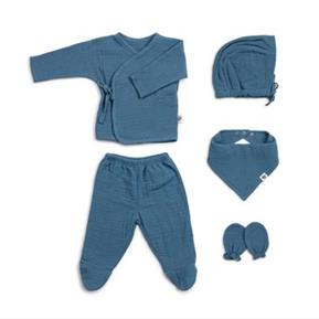 Muslin Newborn set - 5 pieces - Province - 0/3 months
