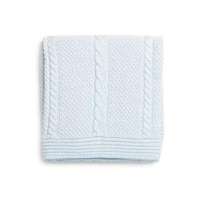 Knitted Blanket - Capelli - 75*110 - Blue