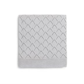 Knitted Blanket - Punto - 75*110 - Grey