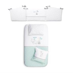 Bedding Set - Party - Green -  70/80 cm