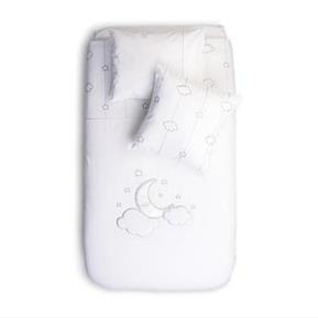 Quilt Set - Luna Chic - White