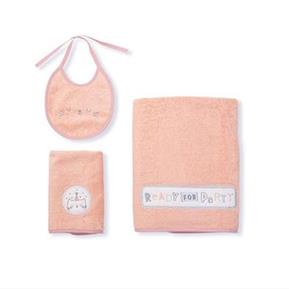 3'lü Banyo Seti - VIP - Pembe