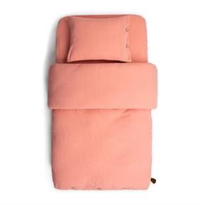 Muslin 2'li Nevresim Seti - Coral - Yavruağızı - 100 x 150 Cm