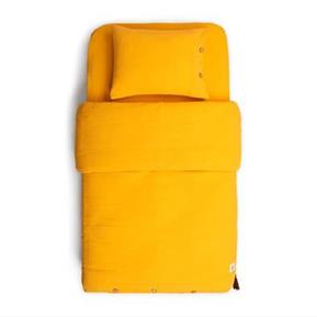 Muslin 2'li Nevresim Seti - Marigold - Hardal - 100 x 150 Cm