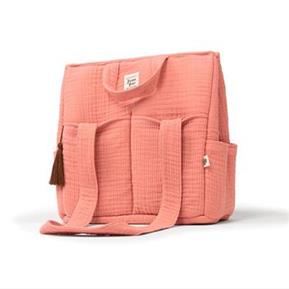 Muslin Bakım Çantası - Coral - Yavruağızı