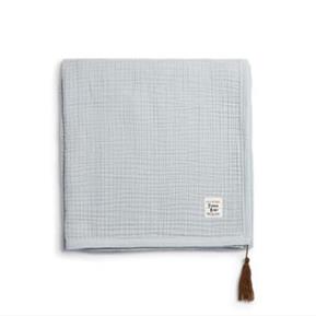 Muslin Battaniye - Dove - Gri - 120 x 120 Cm