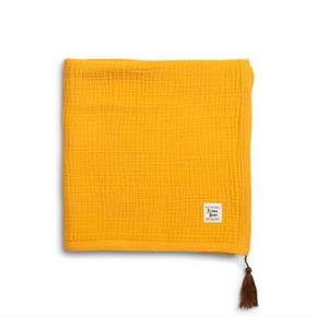Muslin Battaniye - Marigold - Hardal - 120 x 120 Cm