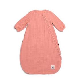 Muslin Uyku Tulumu - Kollu - Coral - Yavruağızı - 90 Cm