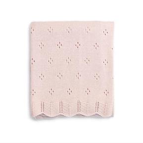 Triko Battaniye - Fiore - 75*110 - Pembe