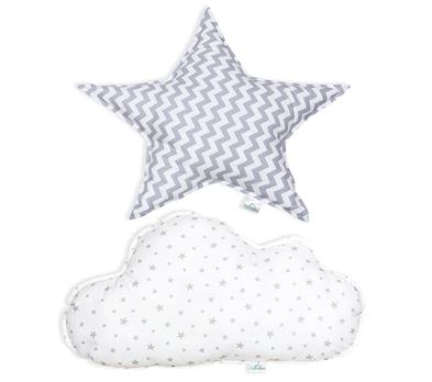 Decorative Pillow Set - Paloma - Grey