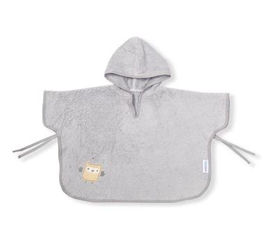 Poncho - Owlet- Grey