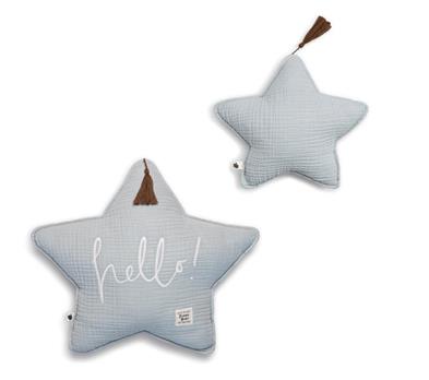 Muslin Decorative Pillow Set - Grey