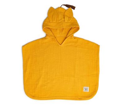 Muslin Poncho - Marigolda - Yellow -0-1 Age