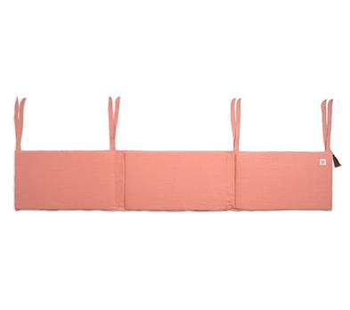 Muslin U Bumper - Coral - 60x120 cm