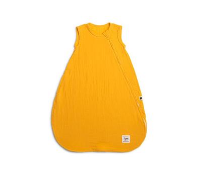 Muslin Sleeping Bag - Sleeveless - Marigold - Yellow - 90 cm