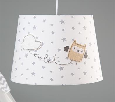 Ceiling Lamp - Owlet - Grey