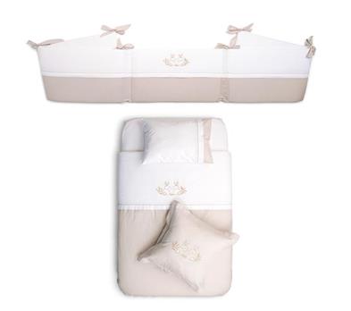 Bedding Set - Bunny - Beige - 70/80 cm