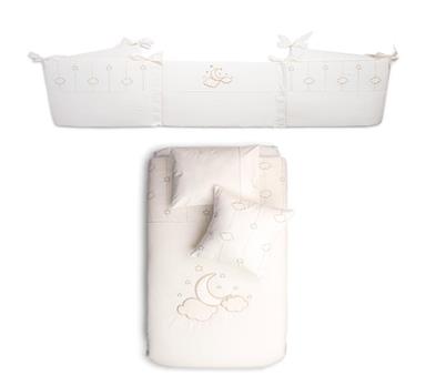Bedding Set - Luna Elegant - Ecru - 70/80 cm