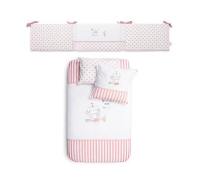 Bedding Set - VIP - Pink -  60/70 cm
