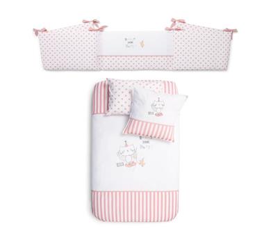 Bedding Set - VIP - Pink -  70/80cm