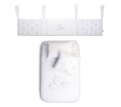 Uyku Seti 60/70  cm - Luna Chic - Beyaz - 
